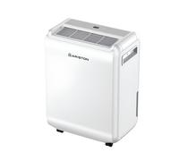 Ariston DEOS 12 EVO Deumidificatore Casa Muffa Portatile 12L/24h con Ruote Bagno