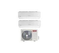 Ariston DUALC50XD0-O + PRIOS R32 Condizionatore Fisso Unità Interna e esterna Bianco