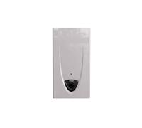 Ariston Fast EVO-X - Scaldabagno a Gas Istantaneo Camera Aperta 11 L/GPL, Innovativo Display per Regolazione Temperatura e Rilevamento Fiamma di Massima Sicurezza 31x23x58 Bianco