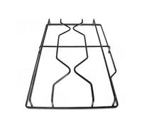 Ariston griglia cucina 2 fuochi smaltata nera cm.44,8 X 28,3 C00032437