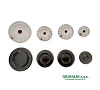 ARISTON HOTPOINT KIT 4 BRUCIATORI + PIATTELLI INCAVATI PIANO COTTURA 4 FUOCHI