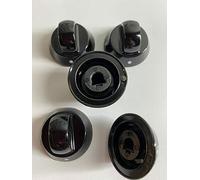 ARISTON INDESIT 5 MANOPOLE RICAMBIO PIANO COTTURA IN PLASTICA DURA INDEFORMABILE