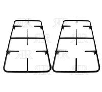 Ariston Indesit Griglia a 2 Fuochi Smaltata Nero Lucido CM.48,2 X 24