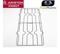 ARISTON INDESIT GRIGLIA CUCINA 2 FUOCHI IN ACCIAIO 48,6 X 25,5 CM