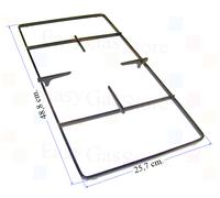 Ariston Indesit Griglia Smaltata 1 Fuoco Centrale per Cucina a Gas 48,8 X 25,7cm