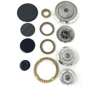 ARISTON INDESIT KIT PIATTELLI +ANELLI + BRUCIATORI SPARTIFIAMMA CUCINA 4 FUOCHI