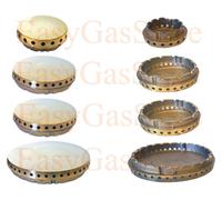 Ariston Indesit Serie Spartifiamma in Ottone Lucido Compota da 4 pezzi - 2 Medi