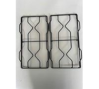 Ariston Kit 2 griglie in ferro smaltato nero lucido 485 x 255 mm. per cucina