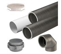 Ariston - Kit isolante guainabile per CETD NUOS 2,5 m - Ø 160 mm