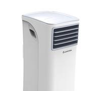 Ariston Mobis 8- Condizionatore Portatile con Tubo 8000 Btu 34,5x38x70,3 e Telecomando, Pinguino Raffreddamento Rapido e Ventilazione, Climatizzatore Fino a 25mq, Aria Condizionata Classe Energetica A