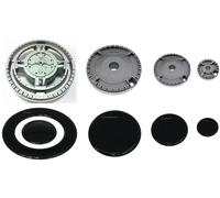 ARISTON NARDI KIT 4 BRUCIATORI + SPARTIFIAMMA 3 FUOCHI +TRIPLA CORONA B 0239