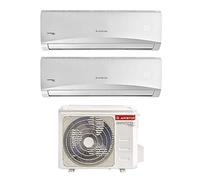Ariston Prios 9+12 Climatizzatore Fisso Dual Split WI-FI Ready [Classe di efficienza energetica A++] [Classe di efficienza energetica A++]