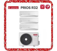 ARISTON PRIOS CONDIZIONATORE TRIAL SPLIT C 80 XD0C-O 9+9+9 BTU CLASSE A++/A+ [EEK: A]