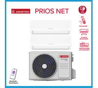 ARISTON PRIOS NET CLIMATIZZATORE DUAL SPLIT 40 XAI-O 9000+9000BTU