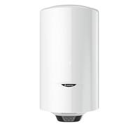 Ariston PRO 1 ECO, Scaldabagno elettrico verticale da parete, 100 litri, diametro 450 mm, progettato e realizzato per essere installato in Francia. Bianco 3201959 100 L