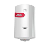 Ariston Pro1 R Scaldabagno Elettrico 80 Litri | Verticale, Resistenza Corazzata Sommersa - Regolazione della Temperatura Esterna e Meccanica