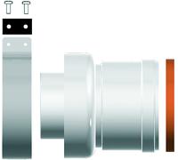 ARISTON 3318369 Adattatore Scarico Sistemi Sdoppiati a Condensazione 60/100-80