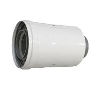 Ariston Thermo 3318079 Partenza Verticale 60/100 per Fumisteria Caldaia a Condensazione, Bianco