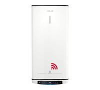 Ariston Velis Pro Wifi - Scaldabagno elettrico a basso consumo multiposizione, Thermos elettrico, 50 litri piatto, Wifi e funzione ECO-EVO 79,7 x 27,5 x 51,1 cm, installazione in Spagna