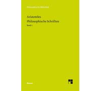 Aristoteles Han Philosophische Schriften. Band 2 (Philosophis (Copertina rigida)