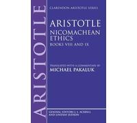 Aristotle Aristotle: Nicomachean Ethics, Books VIII and IX (Copertina rigida)