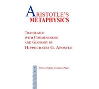 Aristotle Aristotle's Metaphysics (Tascabile)