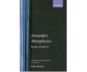 Aristotle Metaphysics Books M and N (Tascabile) Clarendon Aristotle Series