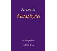 Aristotle Metaphysics (Tascabile) New Hackett Aristotle