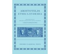 Christopher Rowe Aristotle's Eudemian Ethics (Copertina rigida)