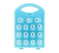 Arithmetic Paper Punch Set - Number Hole Puncher, Scrapbook Crafting Tool, Kids Puncher | Blue Paper Punch With Math Symbols, Toddler Learning Crafts Puncher For Boys, Girls, Early Education
