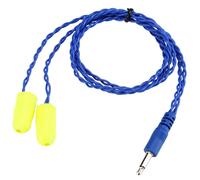 Arithmetix Mini auricolari in schiuma per la riduzione del rumore da corsa automobilistica Altoparlanti mono Spina audio da 1,8 pollici Auricolare cablato con filo forte per attrezzature di