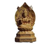 Aritjt Solid Wood Thousand Hand statue di guan yin quan yin statue buddista Avalokiteshvara Kuanyin/Buddhism Statue su Lotus -Best cinese Feng Shui Gifts