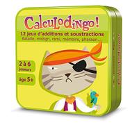 Aritma CGCAL01 Calculodingo Gioco da Tavolo, Verde - versione francese