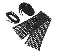 Aritynu Corde Lacrosse Mesh Nylon 1 Mesh 7 Corde Intrecciate | Nylon, Resistente All'abrasione, un Pezzo di Rete, Sette Corde, Accessorio Universale, Trasporto Compatto, Kit di Corde