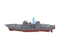 Aritynu Nave da Guerra RC 2,4 GHz, Barca Militare Telecomandata per Bambini | Guscio in Plastica Resistente all'Acqua, Ricarica Magnetica USB, Motore ad Alta Coppia