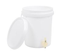 Aritynu Secchio per in Plastica con Cancello, Contenitore per | Materiale HDPE, Secchio per la Raccolta del Durevole, Adatto Sotto L'estrattore, Include Coperchio e Maniglia per un