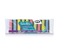ARIX | 10 Spugne Abrasive Colorate SpugnaForte della Linea Splendelli, Spugne Multiuso per Lo Sporco Ostinato, 10 Pezzi - Made In Italy