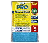 Arix - 3 2873 - Panno multiuso Micro-Antibact - 35 x 38 cm - blu - Arix - conf. 5 pezzi - 103531 - Conf. da 1 Pz. - 3 2873