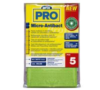 Arix - 3 28731 - Panno multiuso Micro-Antibact - 35 x 38 cm - verde - Arix - conf. 5 pezzi - 103532 - Conf. da 1 Pz. - 3 28731