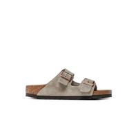 Birkenstock Sandali Arizona in pelle Suede Beige Stretto 42