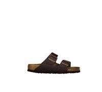 BIRKENSTOCK Arizona Uomo Sandali Pelle Nabuk Marrone ciabatte 42 43 Narrow fit