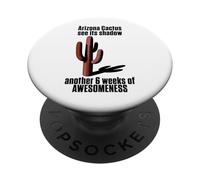 Arizona Cactus vede la sua ombra altre 6 settimane di bellezza PopSockets PopGrip Adesivo