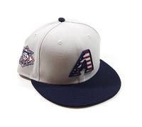 Arizona Diamondbacks 2024 Quarto Di July USA New Era 59Fifty Con Cappello 7 1/2