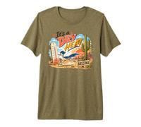 Arizona È Un Cactus Roadrunner a Caldo Secco Umorismo del Sud-Ovest Maglietta Premium