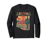 Arizona Flag t-Shirt - Arizona AZ State Pride Maglia a Manica
