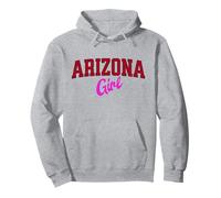 Arizona Girl, Vintage Varsity Print Women Teen Girls Tween Felpa con Cappuccio