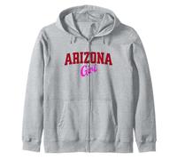 Arizona Girl, Vintage Varsity Print Women Teen Girls Tween Felpa con Cappuccio