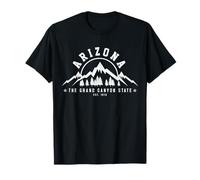 Arizona Grand Canyon State EST. 1912 Montagne Natura Regalo Maglietta