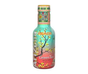 Arizona - Green Tea with Honey & Peach - 6x 500ml