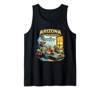 Arizona It's Only Hot If You Go out Funny Skeleton Canotta